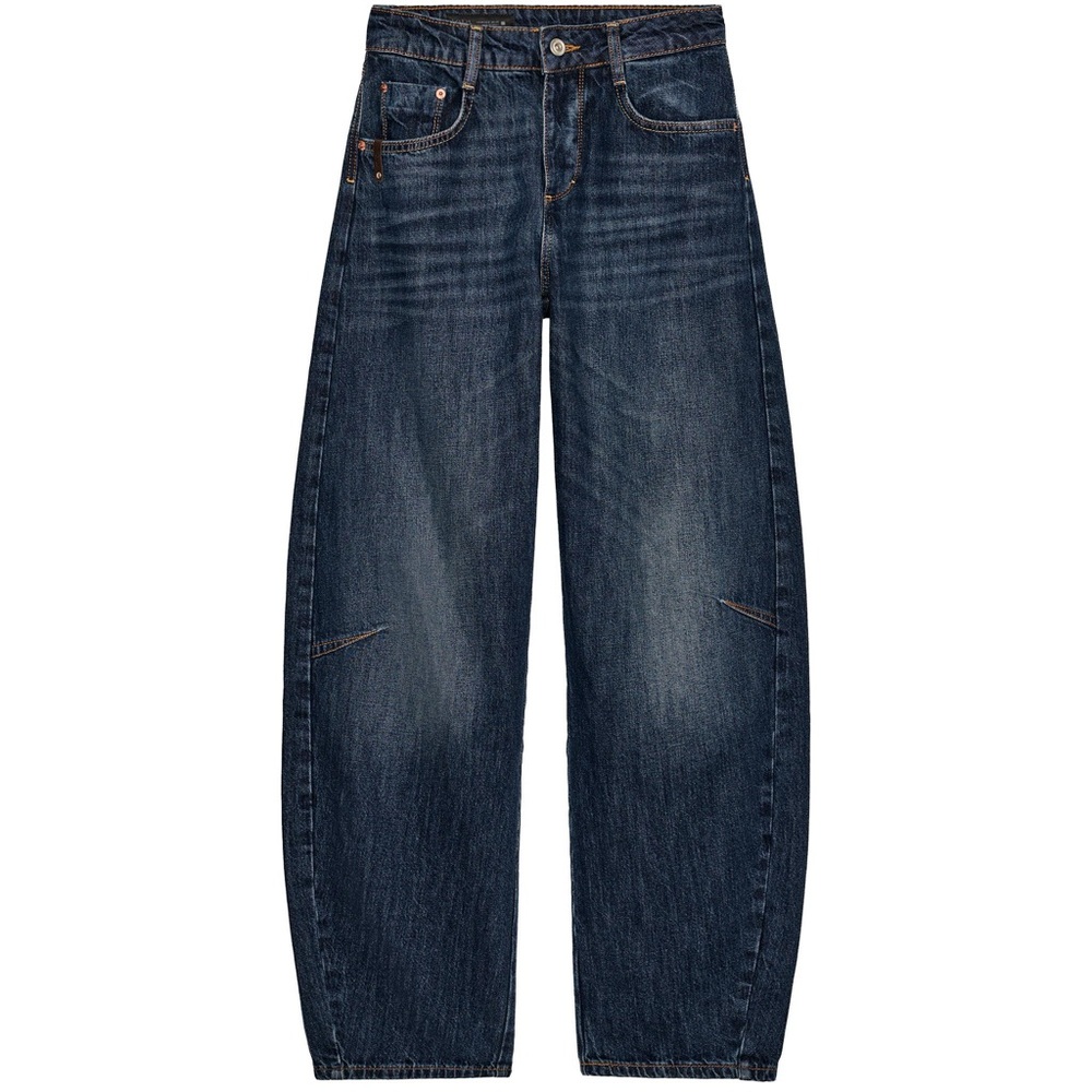 Zara Z1975 mid-rise balloon jeans, US 8 (EUR 40), blue